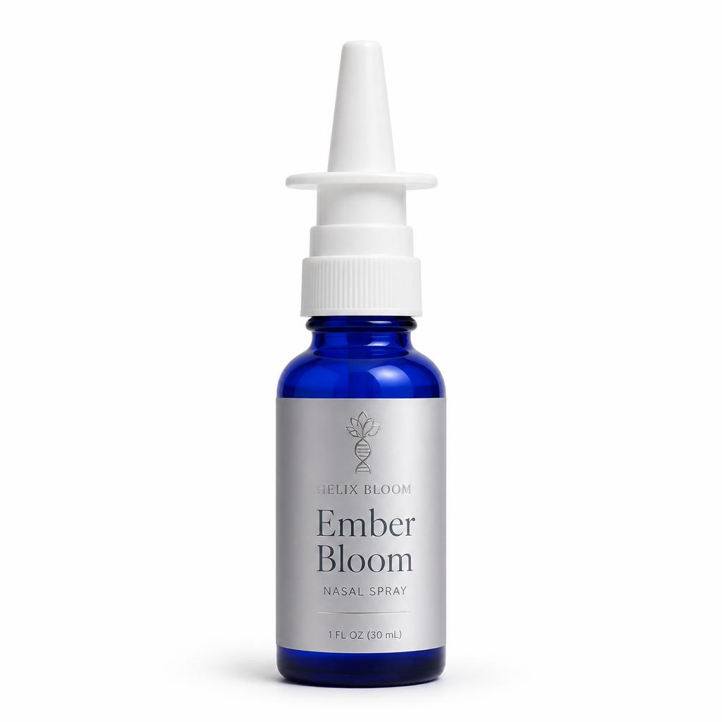 Ember Bloom PT-141 nasal spray bottle